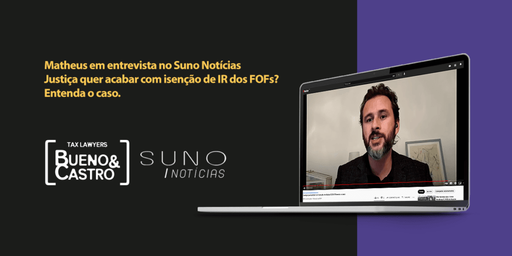 Matheus Bueno em entrevista no Suno Notícias