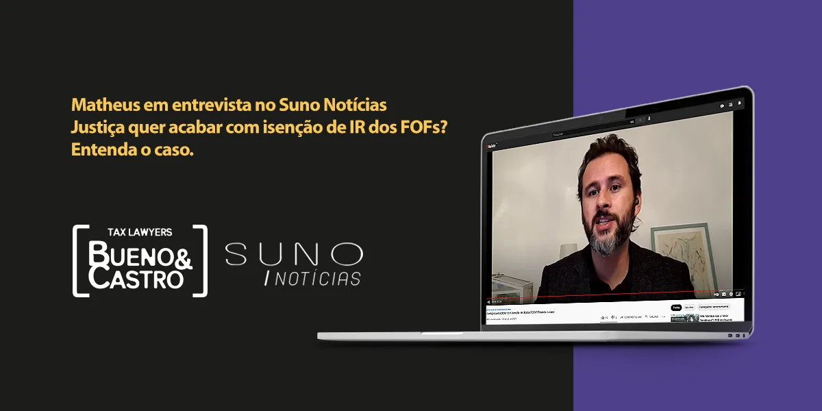 Matheus Bueno em entrevista no Suno Notícias